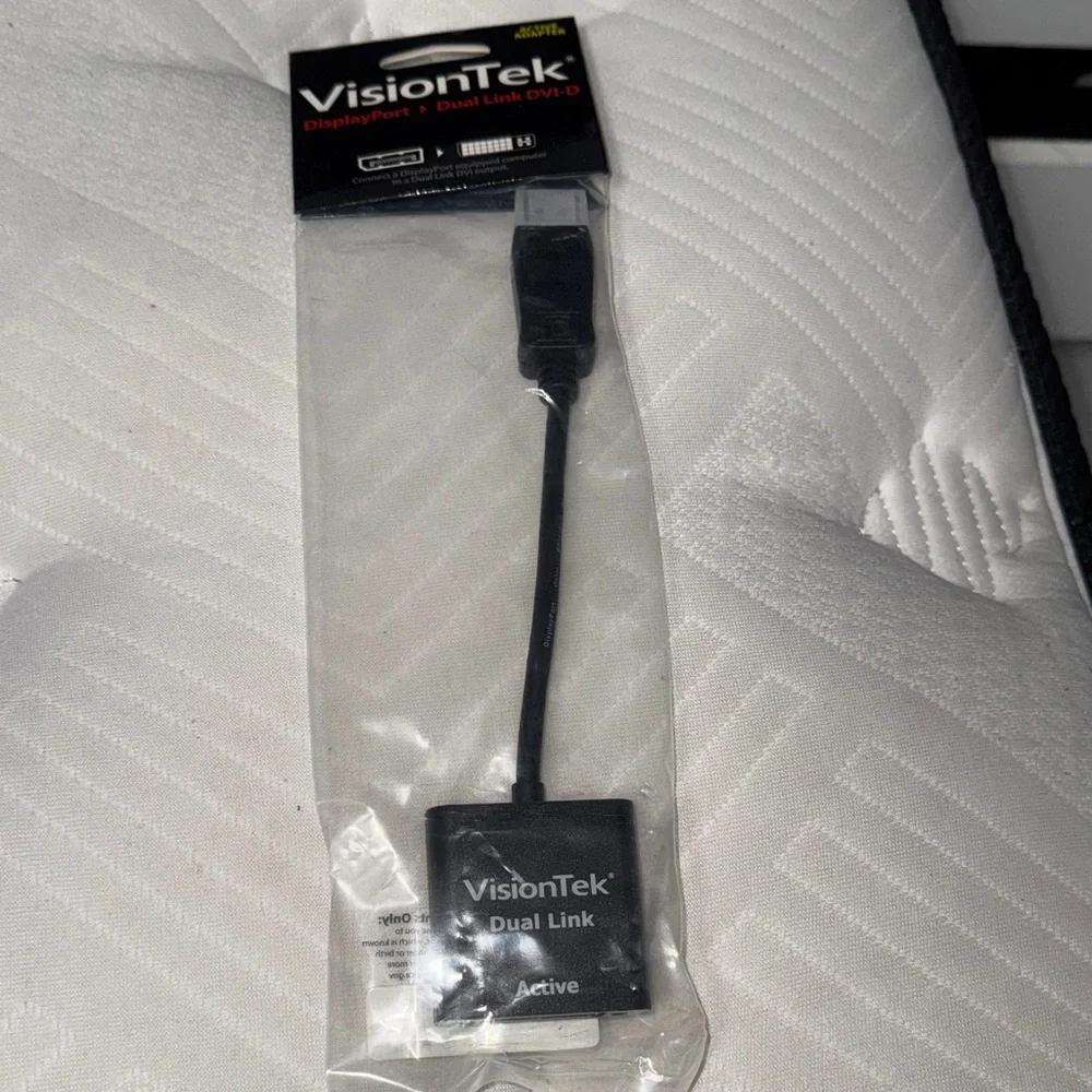 VisionTek DisplayPort to Dual Link DVI Adapter